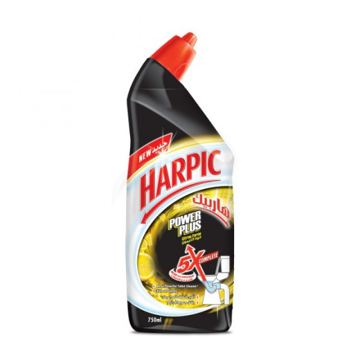 Harpic Power Plus 5x Complete Citrus Liquid Toilet Cleaner, 750ml
