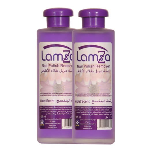 Lamsa Acetone Nail Polish Remover,105 Ml, 2 Pieces