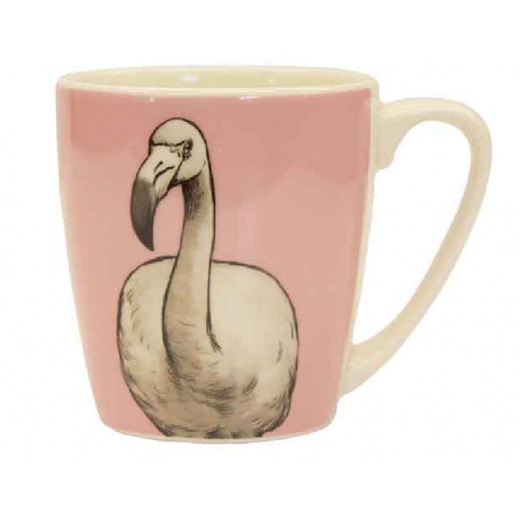Churchill Couture Kingdom Acorn Flamingo Mug, 300 ml