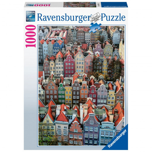 لعبة الأحجية بتصميم المدينة الساحلية , 1000 قطعة من رافنسبرغر