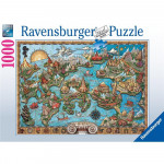 Ravensburger Puzzle Geheimnisvolles Atlantis,1000 Pieces
