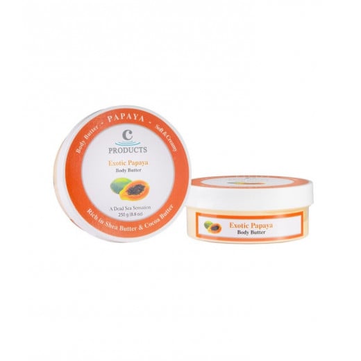 C-Products Exotic Papaya Body Butter, 250 Gram