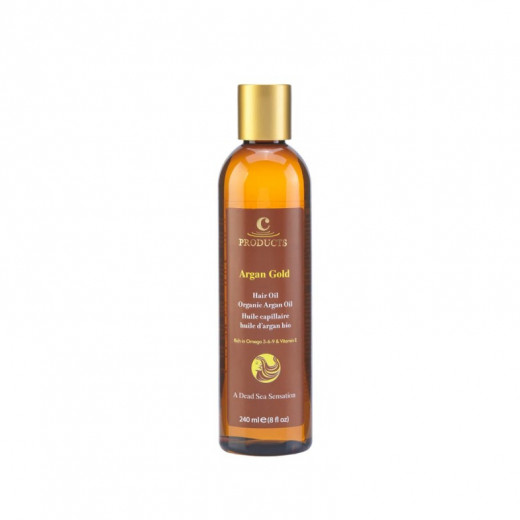 C-Products Argan Gold Hair Organic Oil, 240 Ml