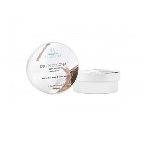 C-Products Delish Coconut Body Butter, 250 Gram