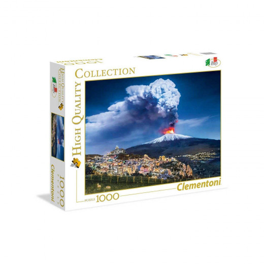 Clementoni Puzzle, Mount Etna Design, 1000 Pieces