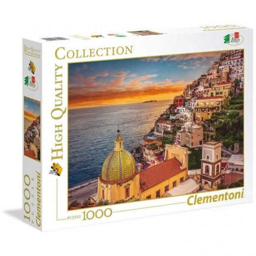 Clementoni Puzzle, Positano Village Design, 1000 Pieces