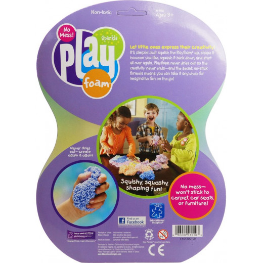Playfoam Sparkle Squish, 4 Packs
