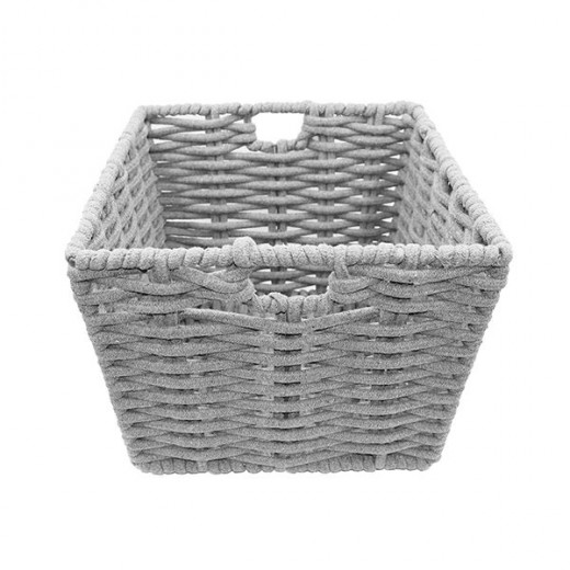 Weva taylor cotton storage basket, grey