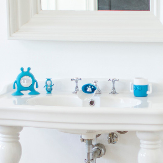 Prince Lionheart, Eye Family Bathroom Set For Kids, Blue Color