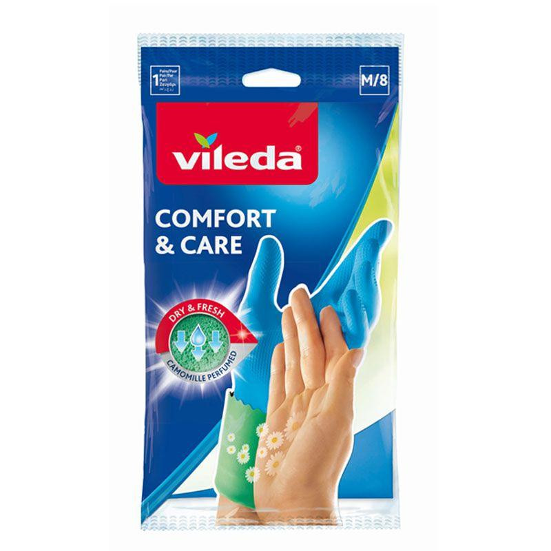 Vileda Gloves Comfort and Care, Medium Size, Vileda, Jordan-Amman