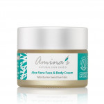 Amina's Natural Aloe Vera Face & Body Moisturizing Cream 50ml