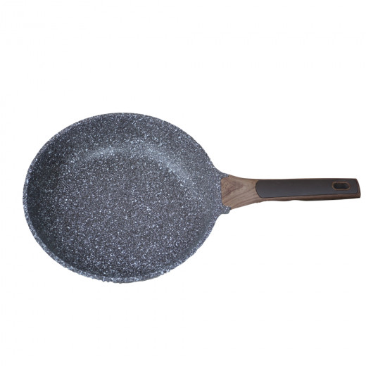 Al Saif Frying Granite Pan, Brown Color, 26 Cm