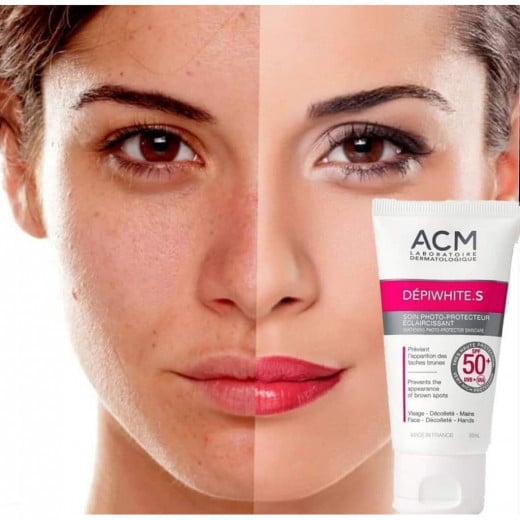 Acm Depiwhite Whitening Photoprotector Lightening Skincare, Spf50+, 50 Ml
