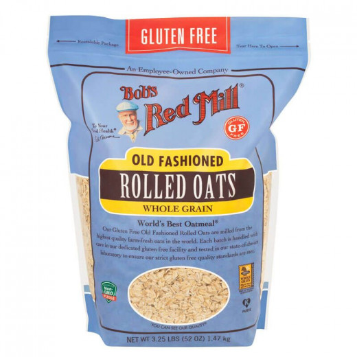 Bob's Red Mill Gluteen Free Old Fashioned Rolled Oats, 1.47 Kg