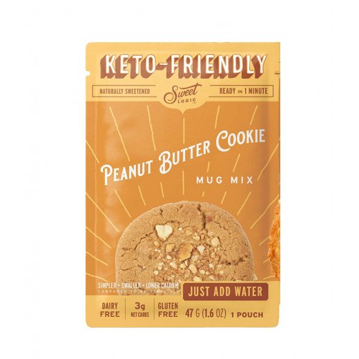 Sweet Logic Vegan Peanut Butter Cookie Mug Mix, 47 Gram