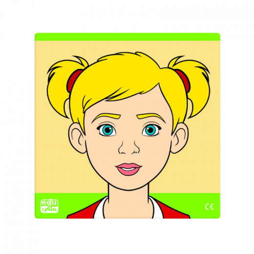 Edu Fun Know Your Face Girl Puzzles