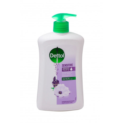 Dettol Anti-Bacterial Liquid Hand Soap for Sensitive Skin, 400 Ml
