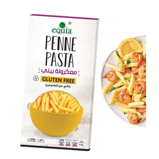 eQuia Pasta Penne, Gluten Free, 250 Gram