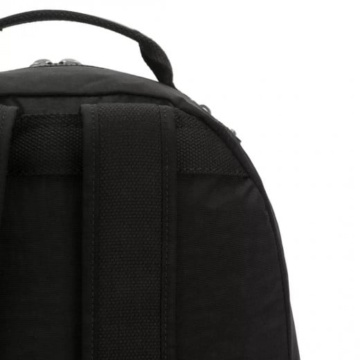 Kipling Seoul Large Backpack, Black Noir Color