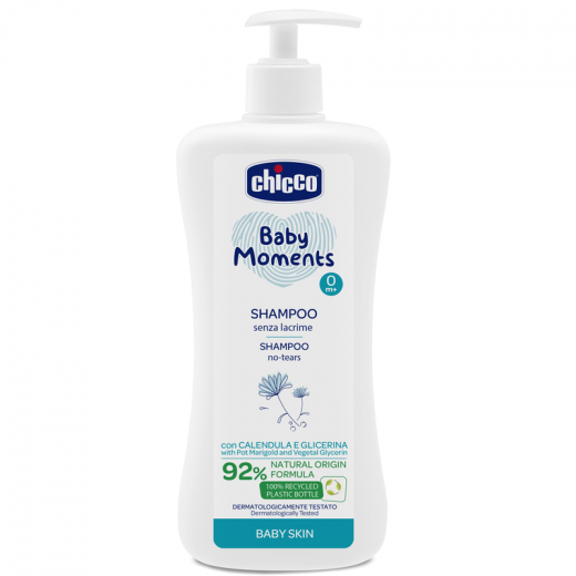 Chicco Bbay Moment Shampoo, 500 Ml