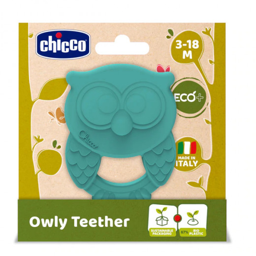 Chicco Toy Owly Teether, Blue Color
