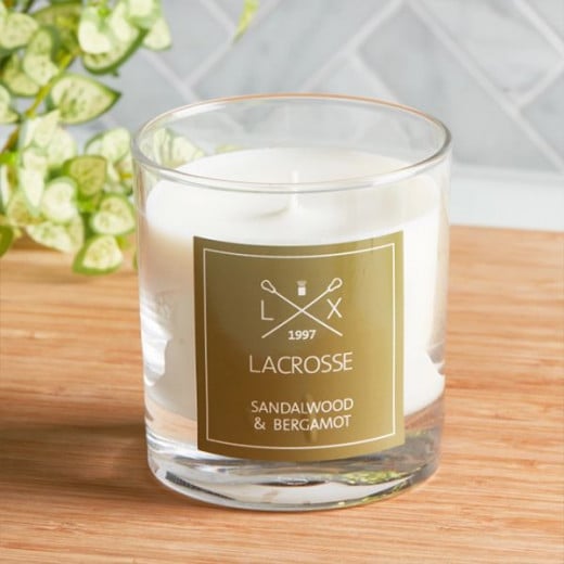 Ambientair Lacrosse Scented Candle, Sandalwood and Bergamot Scent, 200 Gram