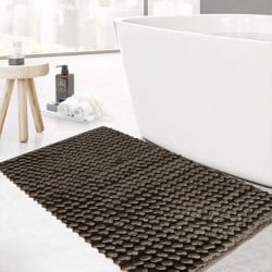Nova home loopy bath mat, chenille, beige color, 60x120 cm