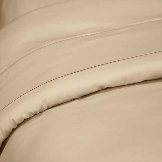 Fieldcrest plain duvet cover, cotton, ivory color, king size