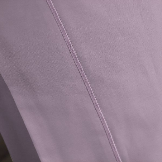Fieldcrest plain fitted sheet set, cotton, plum color, king size, 3 pieces