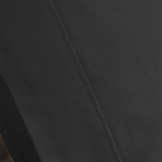 Fieldcrest plain pillowcase set, cotton, black color, 2 pieces