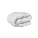 Nova home microfiber comforter, white color, super king size