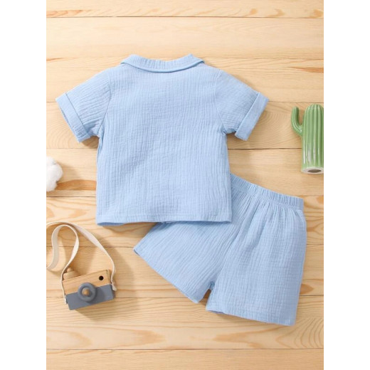 Baby Pocket Patched Top and Shorts