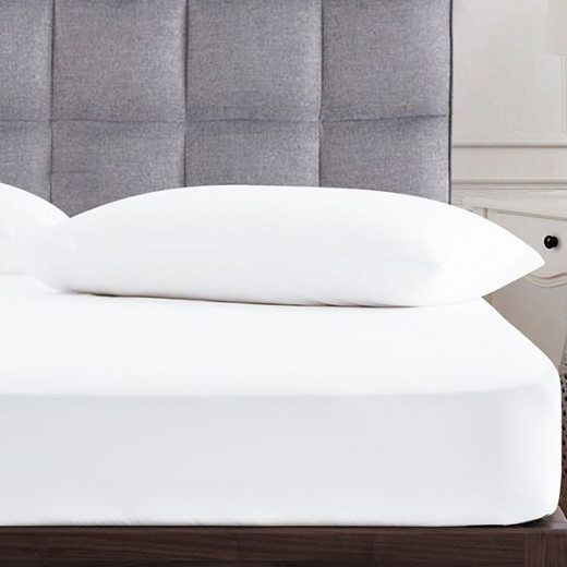 Nova Home UltraPlain Pillowcase Set, White Color, 2 Pieces