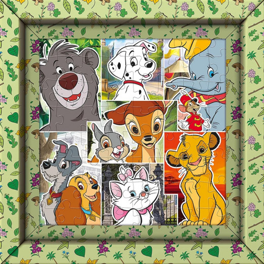 Clementoni  Frame Me Up puzzle, Disney Animals, 60 Pieces