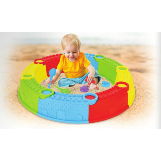 Pilsan Sandcastle Mold, Beach Toys, 88x88x15 Cm