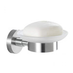 Wenko "Bosio" soap dish,stainless steel ,silver