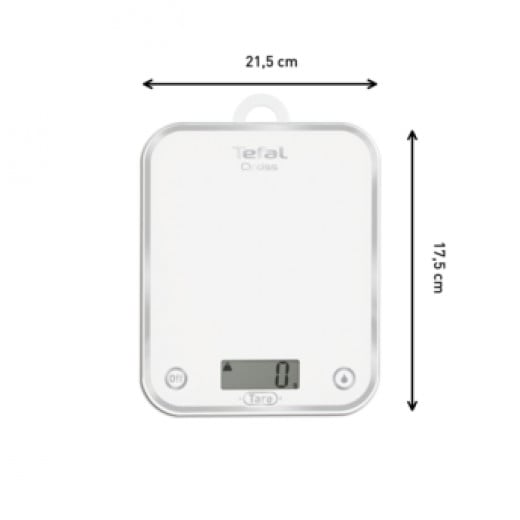 Tefal Optiss  Kitchen Scale, White Color