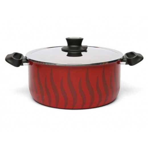 Tefal Tempo Flame Pot, Stainless Steel, 26 Cm