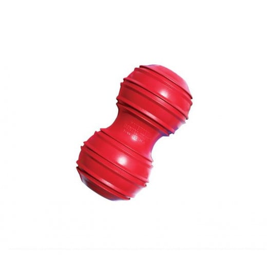 لعبة مضغ مطاطية للأسنان, باللون الأحمر, حجم متوسط من كونج