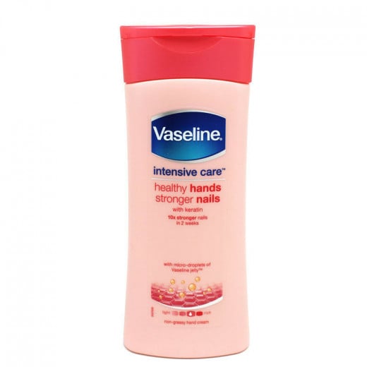 Vaseline Healthy Hands And Stronger Nails Hand Cream, 200 Ml