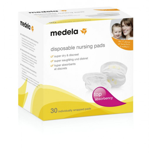 Medela Disposable Nursing Pads, 30 Pads