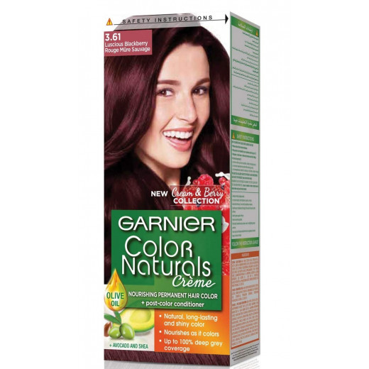 Garnier Color Naturals Hair, Color 6.66 Intense Red | Garnier ...
