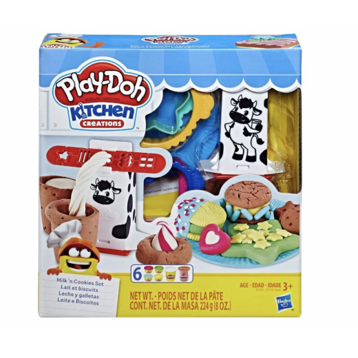 Play-doh Kitchen Creations Milk and Cookies Set