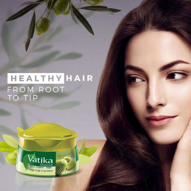 Vatika Naturals Hair Fall Control Styling Hair Cream, 140 Ml + 70 Ml for  Free | Vatika | | Jordan-Amman | Buy & Review
