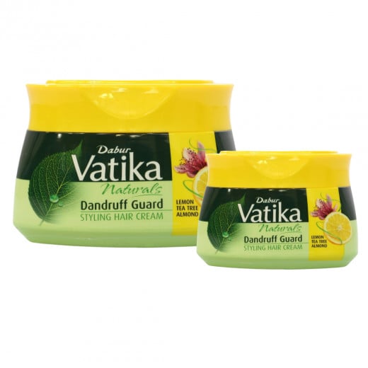 Vatika Herbal Anti Dandruff Styling Hair Cream­, 140 Ml + 70 Ml for Free