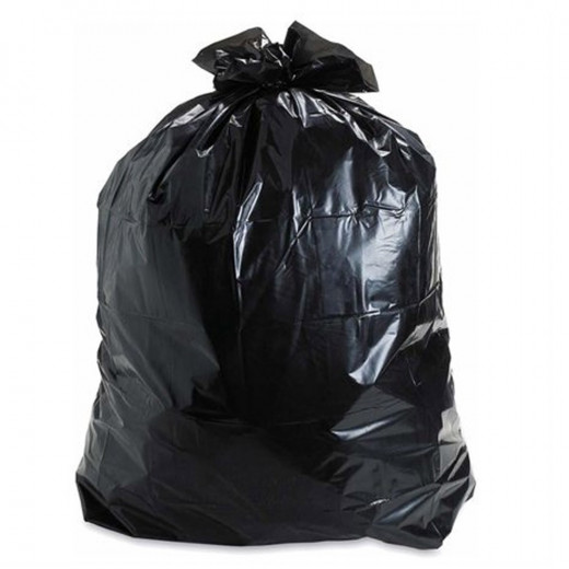 Hazem Trash Bags, Black Color, 70 x 90 Cm, 10 Bags, 3 Pieces