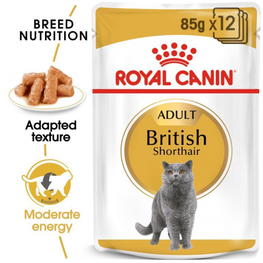Royal Canin British Shorthair Cat Food, 85g