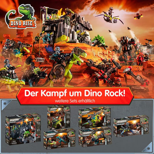 Playmobil Dino Rise Spinosaurus,Double Defense Power
