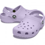 Crocs Toddler Classic Clog, Purple, Size 23-24
