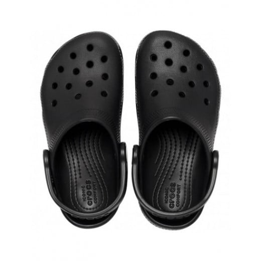 Crocs Classic Clogs, Black Color, Size 37-38